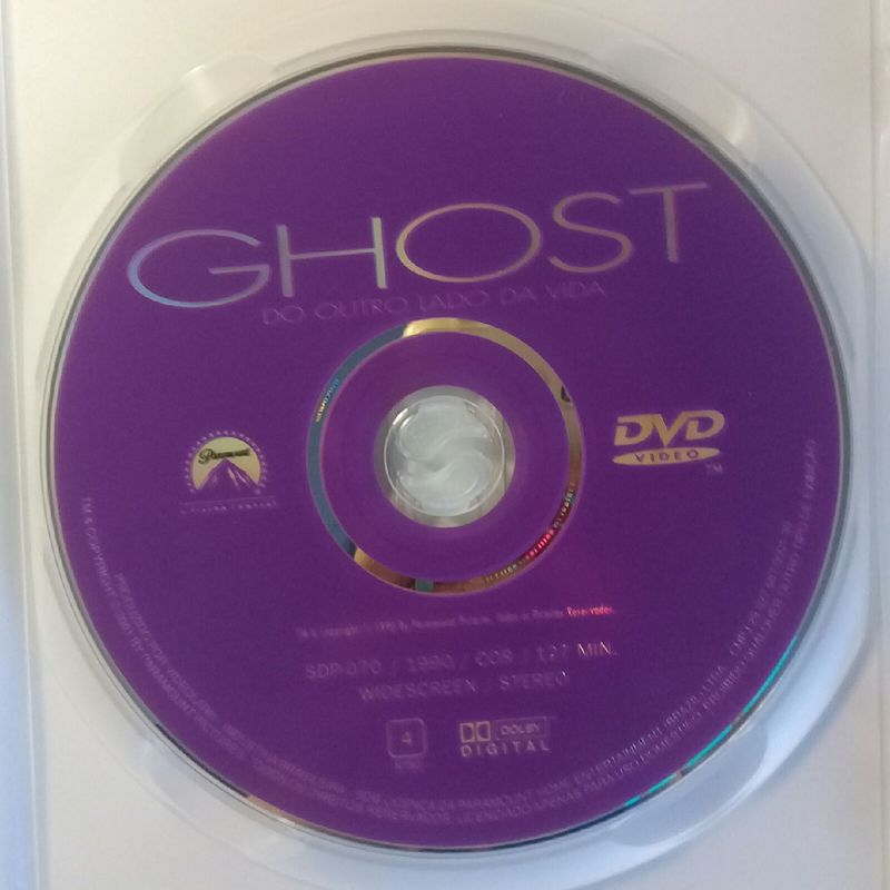 Dvd Ghost Do Outro Lado Da Vida - filme em Promoção na Americanas