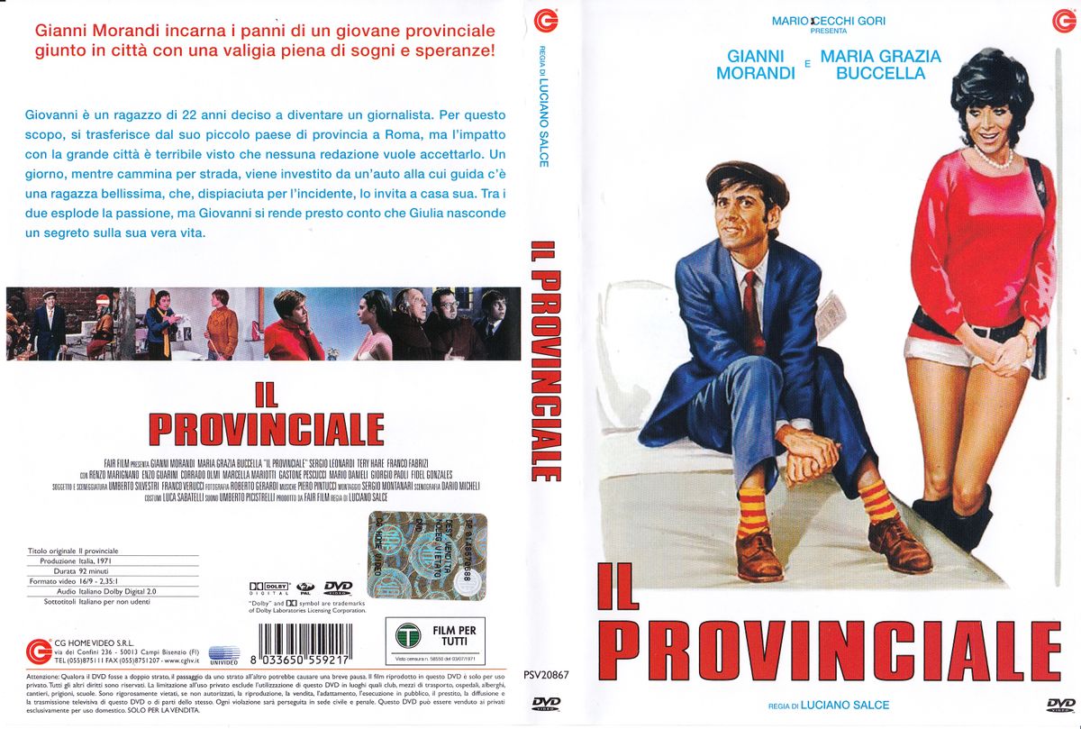 Dvd Gianni Morandi - Il Provinciale | Item de Música Usado 56553097 ...