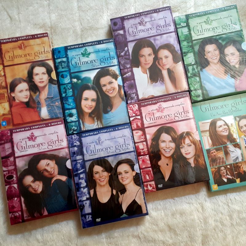 Dvd Gilmore Girls - Coleção Completa - Lacrado | Dvd Nunca Usado