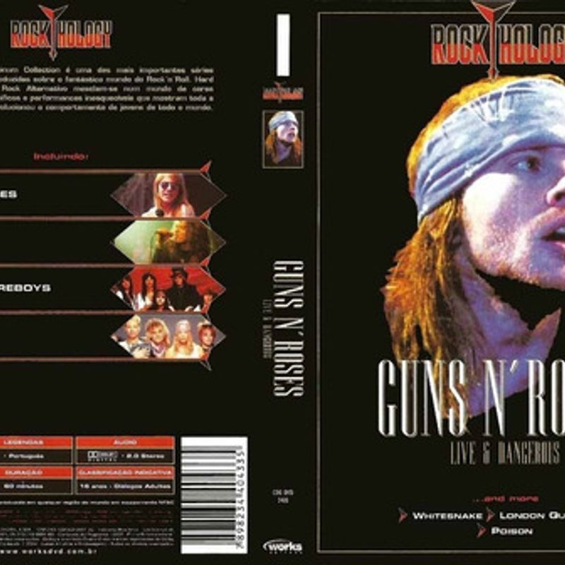 Dvd Guns N' Roses Documentário e Entrevistas Legendado em Português, TV e  Display Guns N' Roses Dvd Usado 92644307