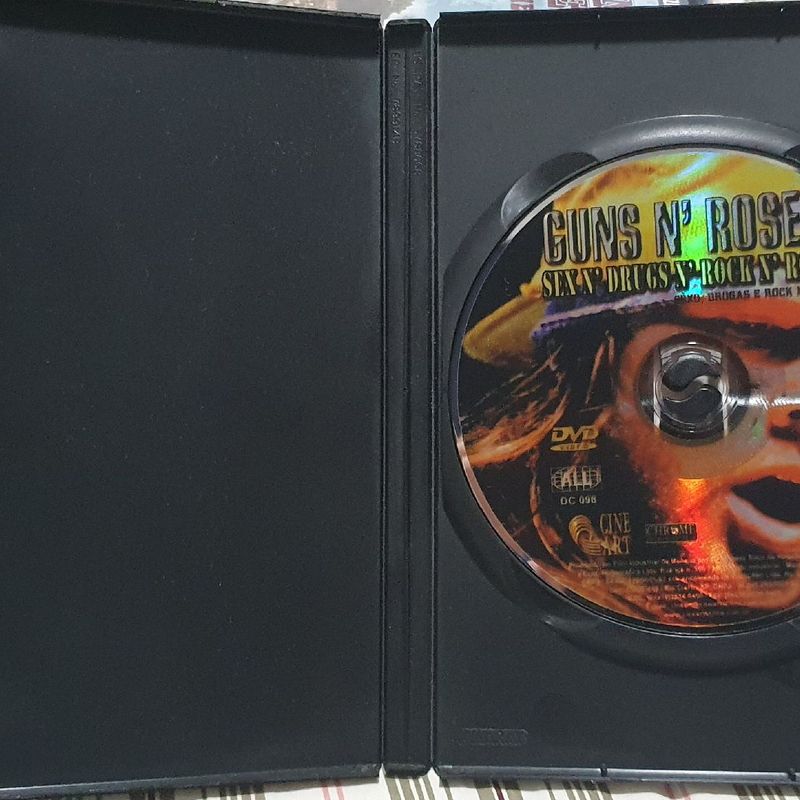 Dvd - Guns N' Roses - Sex N' Drugs N' Rock N' Roll | Item de