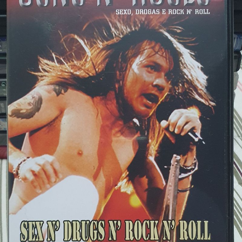 Dvd - Guns N' Roses - Sex N' Drugs N' Rock N' Roll | Item de