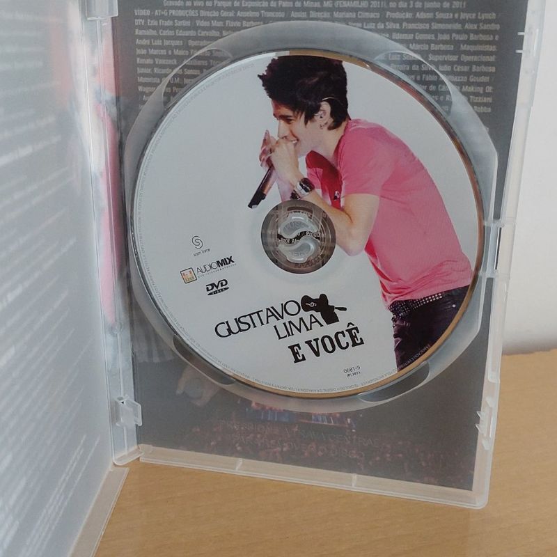 Dvd + Cd Gusttavo Lima E Você Original