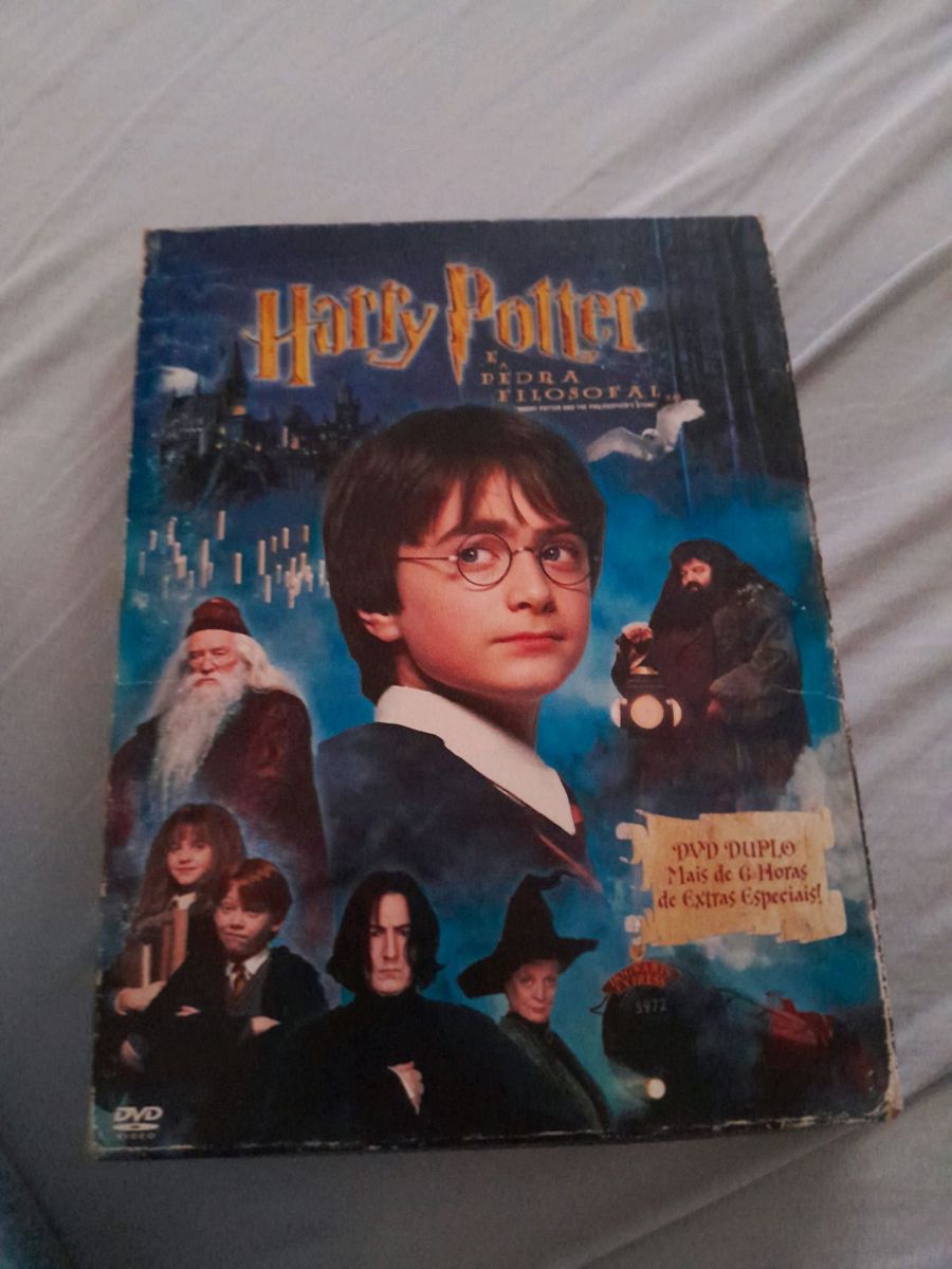 Dvd Harry Potter e a Pedra Filosofal Duplo | Item de Música Wb Usado ...