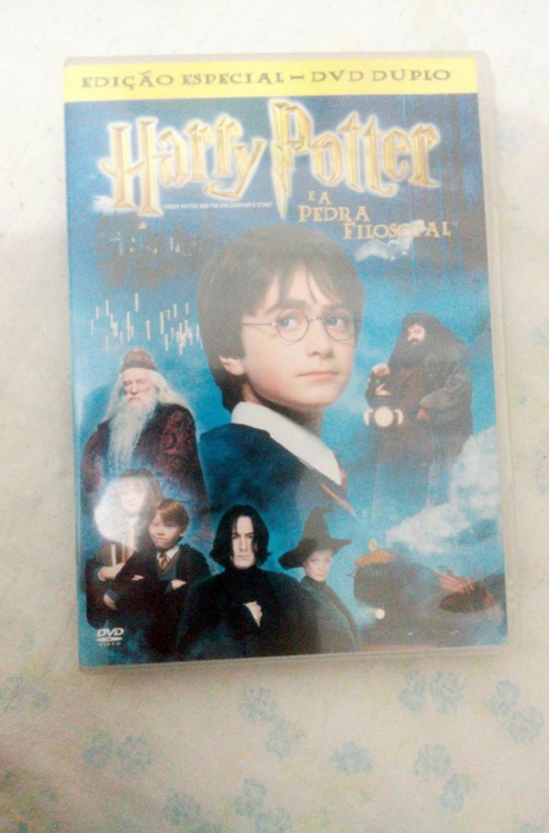 Dvd Harry Potter e a Pedra Filosofal (edição Especial Dvd Duplo ...