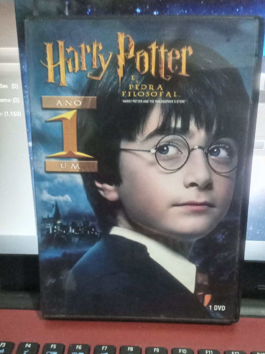 Dvd Harry Potter e a Pedra Filosofal Original | Filme e Série Warner ...