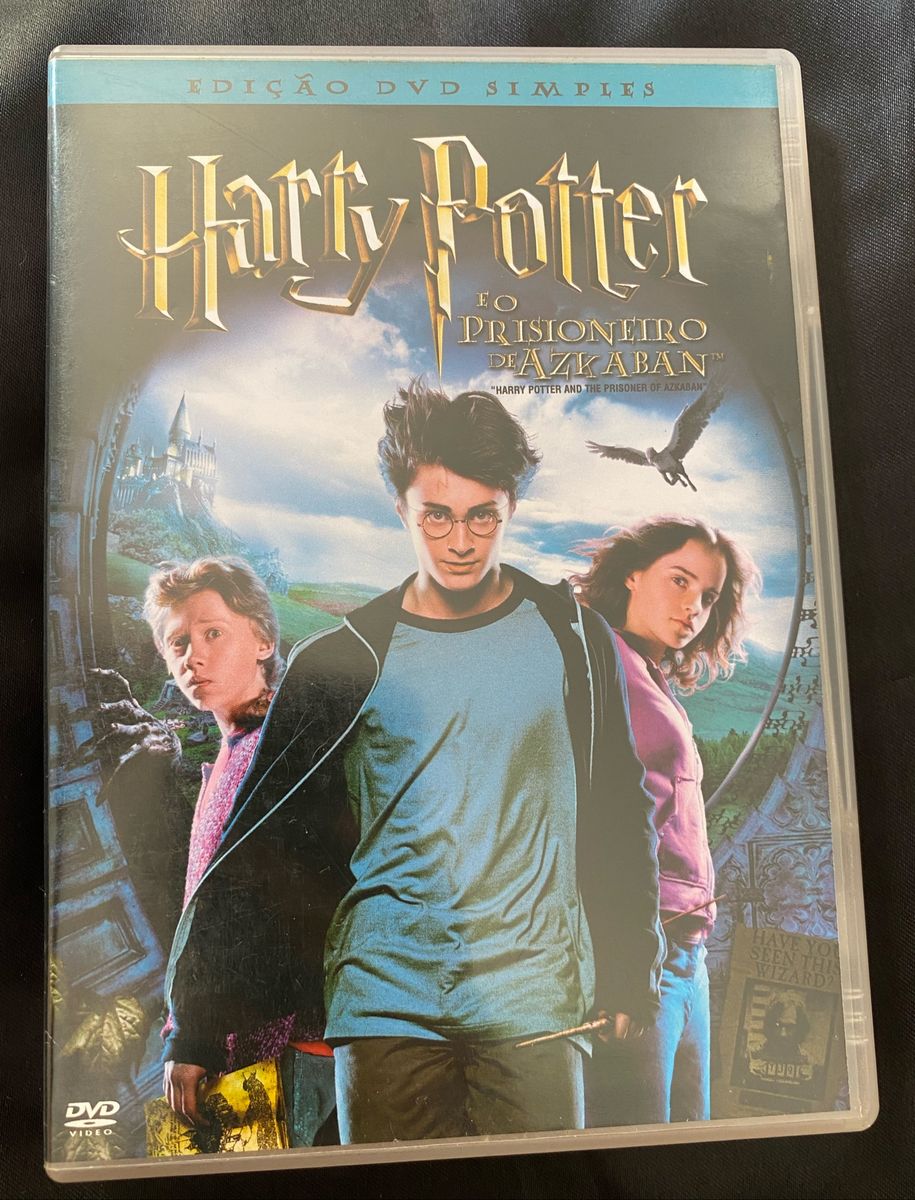 Dvd Harry Potter e O Prisioneiro de Azkaban Filme e Série Warner Bros Usado enjoei