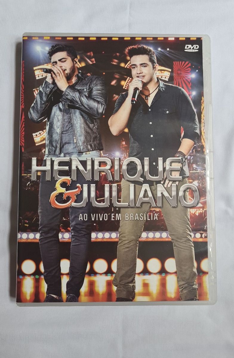 Dvd - Henrique e Juliano - Ao Vivo em Brasília | Workshow Usado