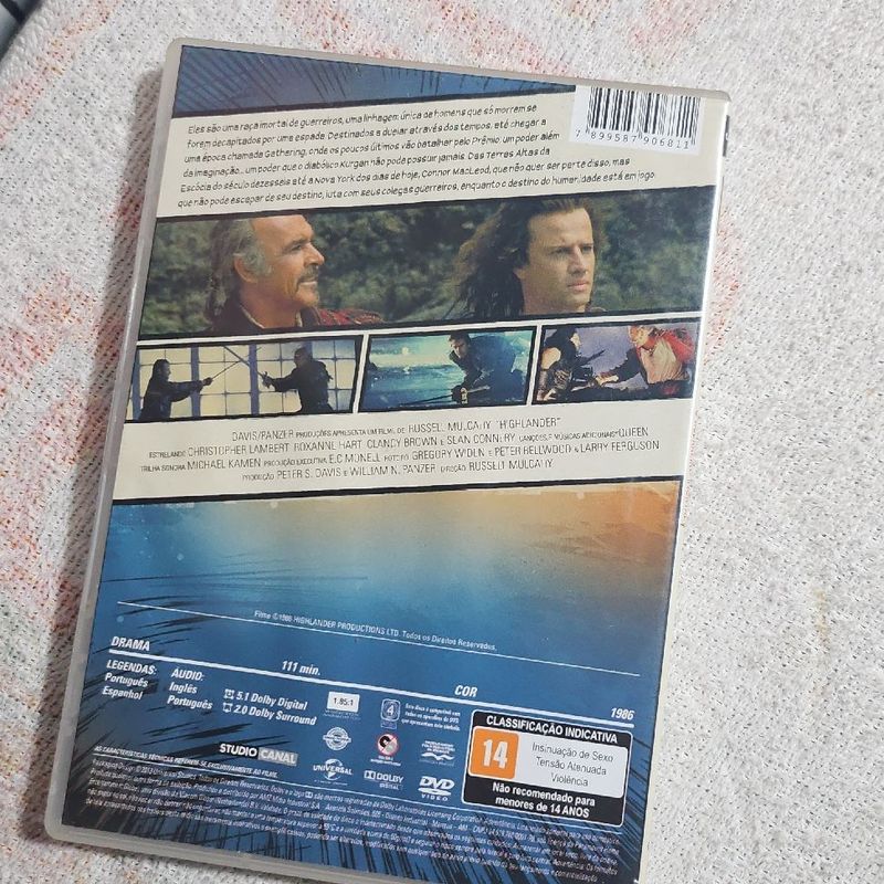 Dvd Highlander | Usado 110926425 | enjoei