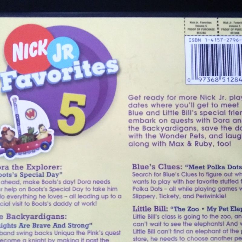 My nick sales jr dvd collection