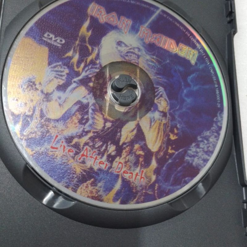 Dvd Iron Maiden - Live After Death - World Slavery Tour '85