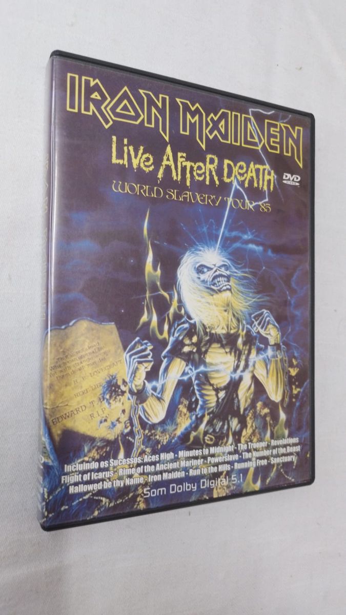 Dvd Iron Maiden - Live After Death - World Slavery Tour '85