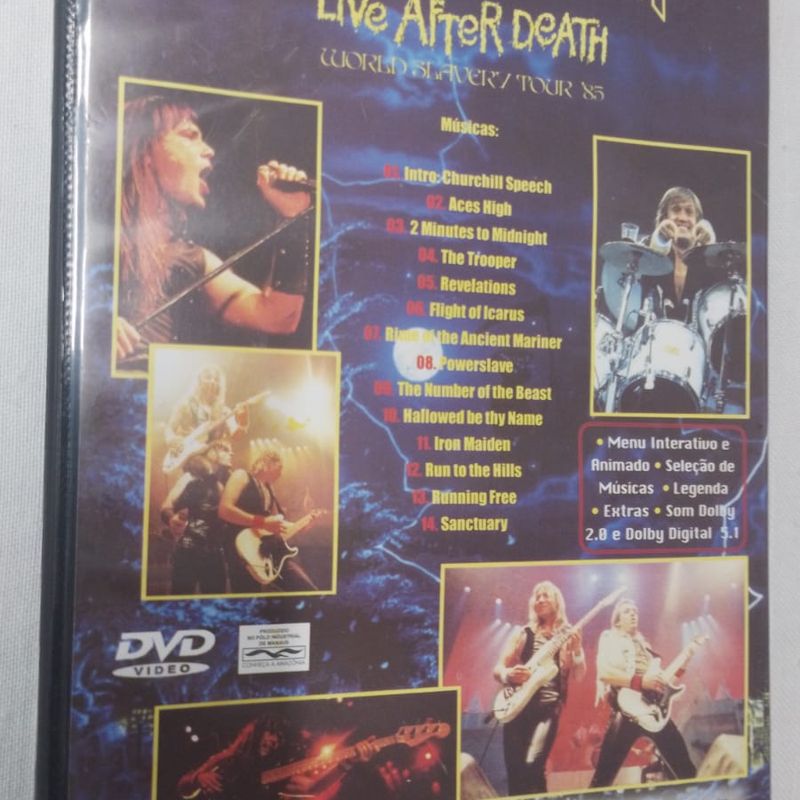 Thrasher BEER SLAVE レアDVD Dvd Iron Maiden - Live After Death - World Slavery Tour '85