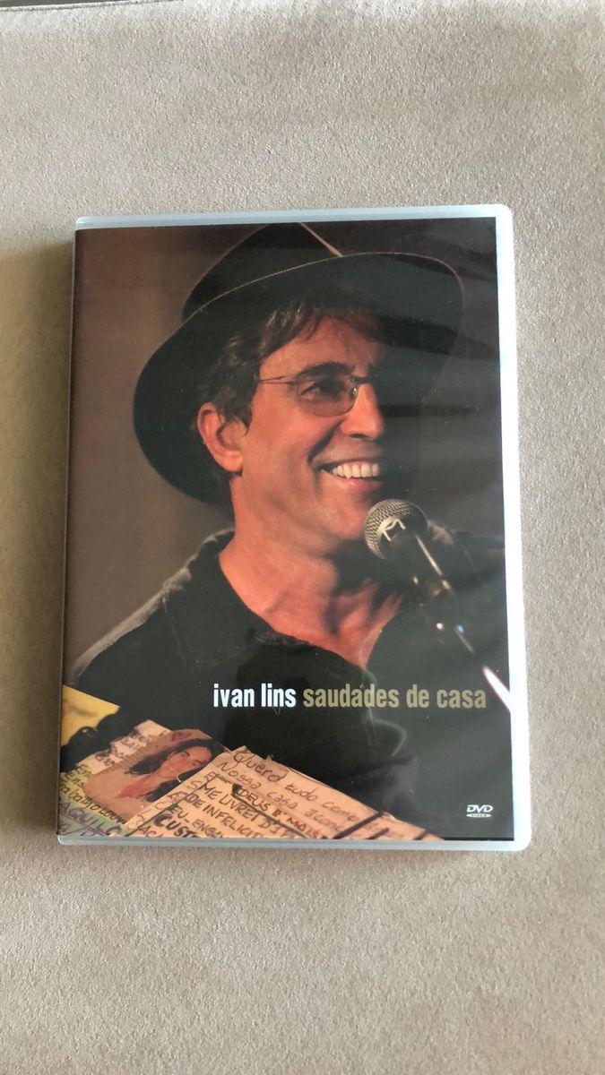 Dvd Ivan Lins Saudades de Casa | Dvd Ivan Lins Nunca Usado  