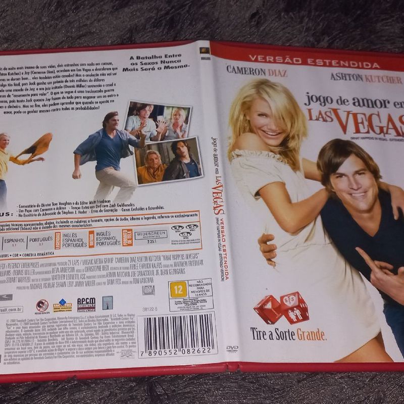 Dvd Jogo de Amor em Las Vegas  Filme e Série Dvd Usado 85820763