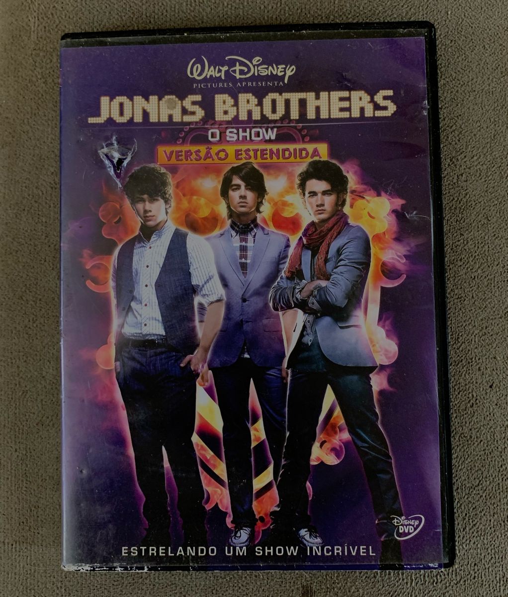 Dvd Jonas Brothers O Show | Filme e Série Dvd Usado 78685876 | enjoei