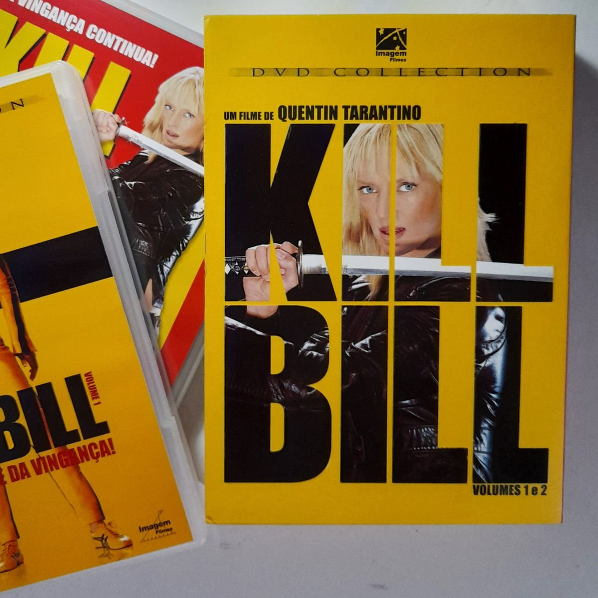 Dvd Kill Bill Volumes 1 e 2. Box Seminovo, 2 Mídias Intactas, Como ...