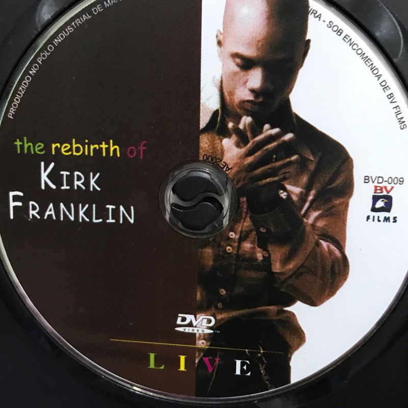Dvd Kirk Franklin Live - The Rebirth Of Kirk Franklin - Original