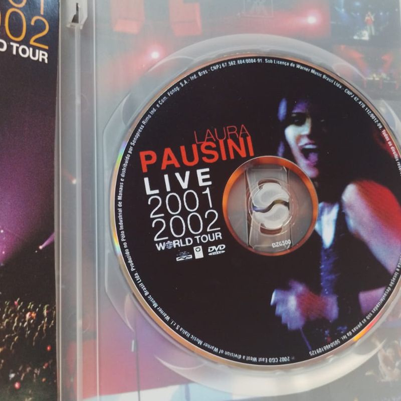 Laura Pausini - Live World Tour - Espanhol CD e DVD - Gringos Records