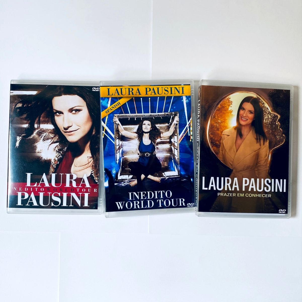 Dvd Laura Pausini Live Inedito World Tour 2011 Piacere Di