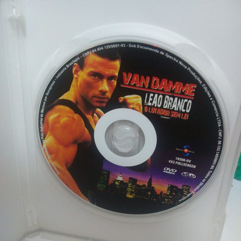 DVD - Leão Branco: O Lutador sem Lei