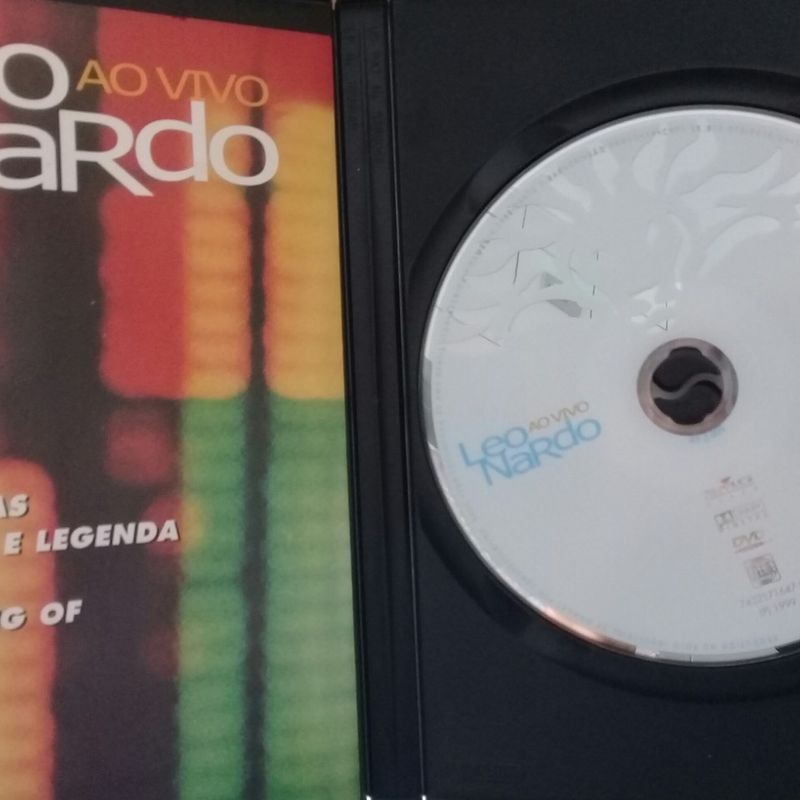 Dvd Leonardo - Ao Vivo 1999 | Usado 89753532 | enjoei