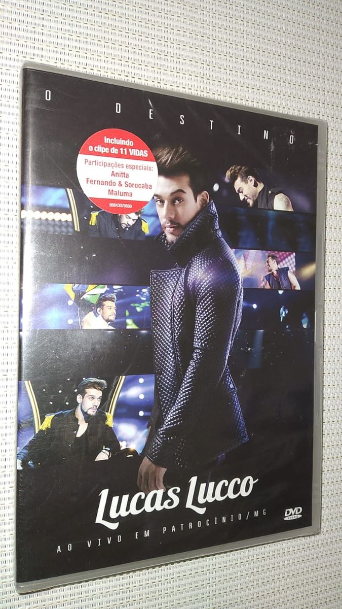 【中古】 Lucas Lucco / O Destino: Ao Vivo LUCAS LUCCO - O DESTINO/AO VIVO(DVD) | Amazon.com.br