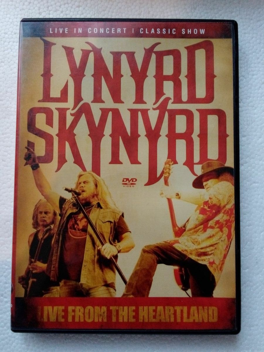 Dvd Lynyrd Skynyrd Live From The Heartland Dvd Nacional e Original | Item  de Música Radar Records Usado 108405402 | enjoei