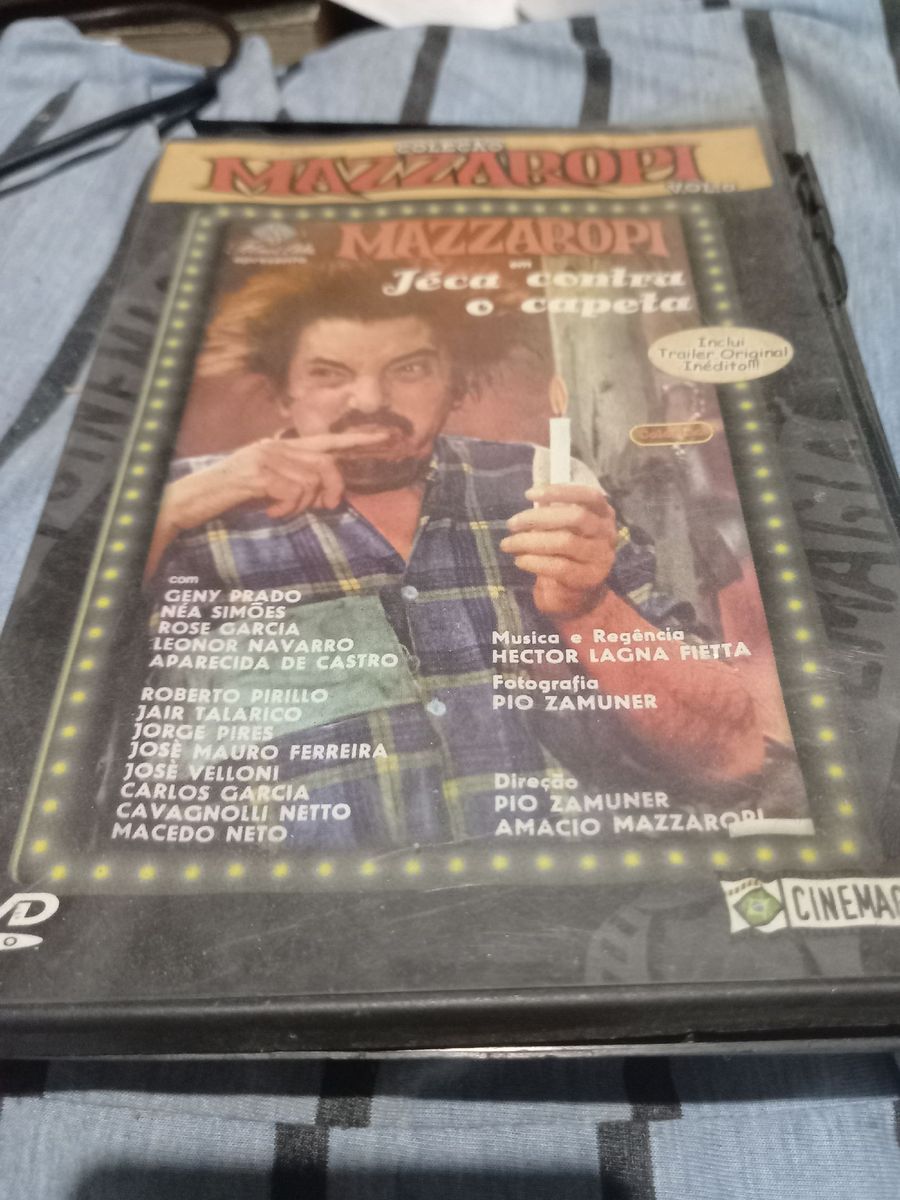 Dvd Mazzaropi Jeca contra O Capeta Coleção Mazzaropi Filme e Série Dvd Usado 51697632 enjoei