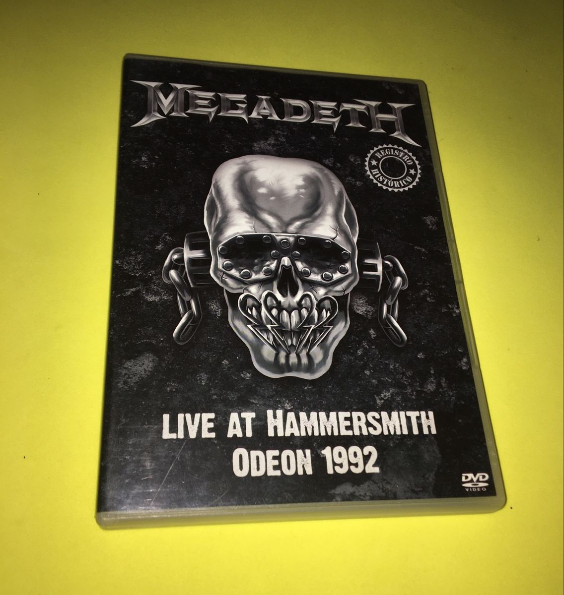 Dvd Megadeth Live At Hammersmith Odeon 1992 ( Raro ) Item de Música