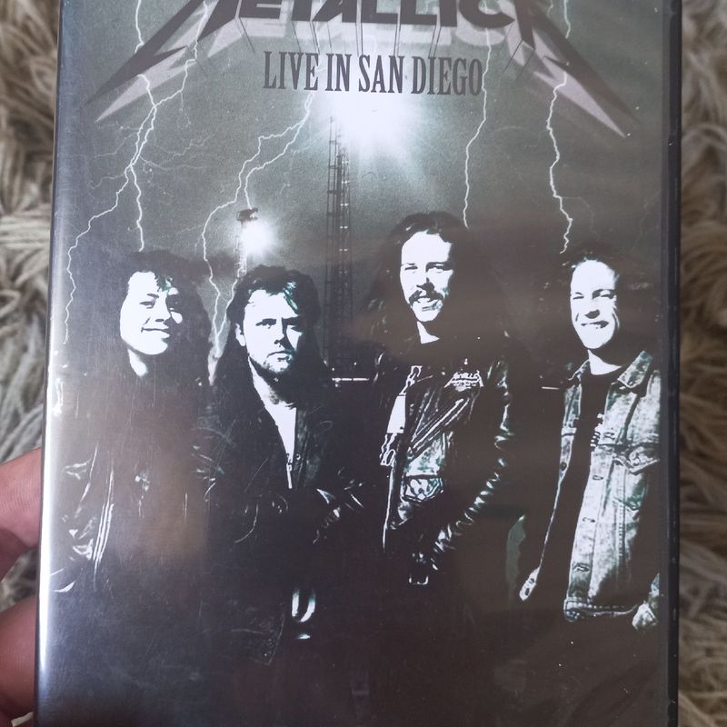 Dvd Metallica Live In San Diego | Dvd Usado 73505623 | enjoei