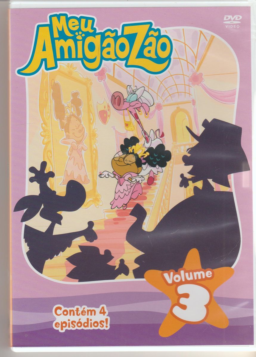 Dvd Meu Amigão Zão Vol 3 com 4 Episódios Original | Radar Records