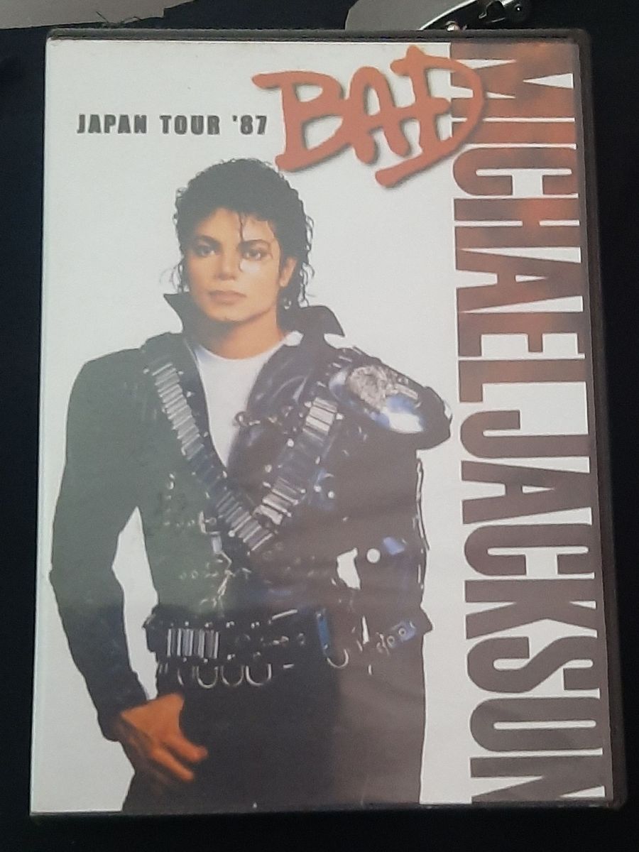 Dvd Michael Jackson Bad Japan Tour '87 | Dvd Usado 71170911 | enjoei