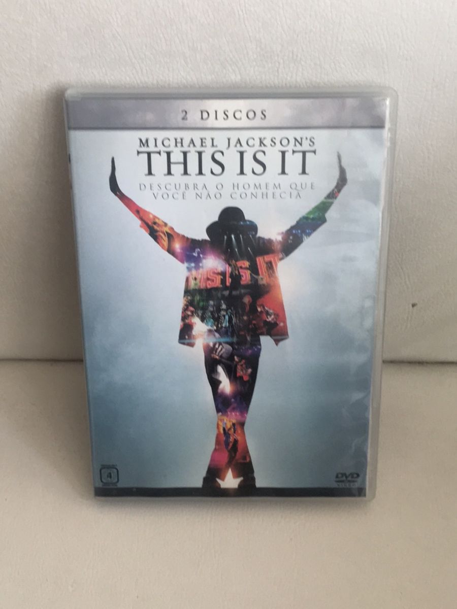 Dvd Michael Jacksons This Is It Item De Música Dvd Usado 47537227 Enjoei 2894