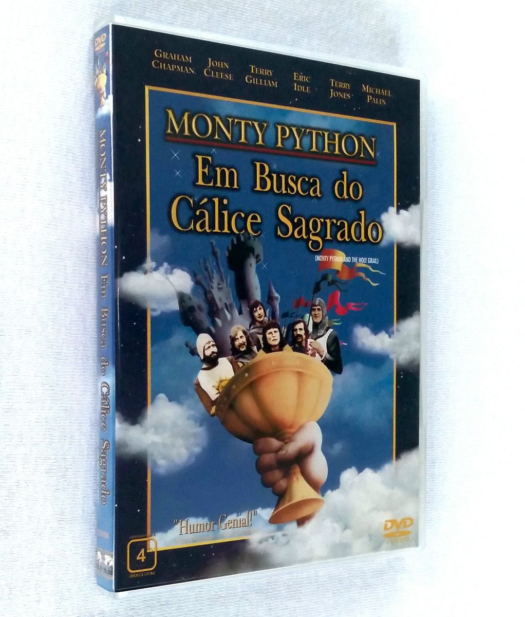 Dvd - Monty Python em Busca do Cálice Sagrado - Dir.: Terry Gilliam ...