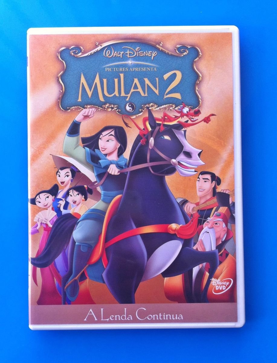 Dvd Mulan 2 A Lenda Continua Filme E Serie Disney Usado Enjoei