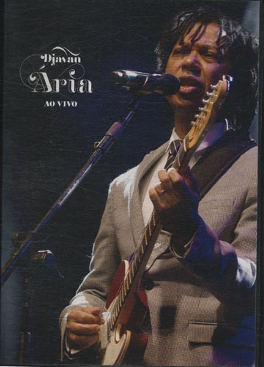 Dvd Musicais Djavan Ária Ao Vivo raro Item de Música Usado enjoei