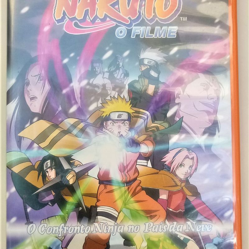 Naruto Classico Filme O Confronto Ninja no País da Neve DVD