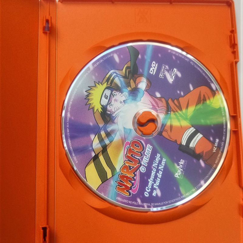 Naruto Classico Filme O Confronto Ninja no País da Neve DVD