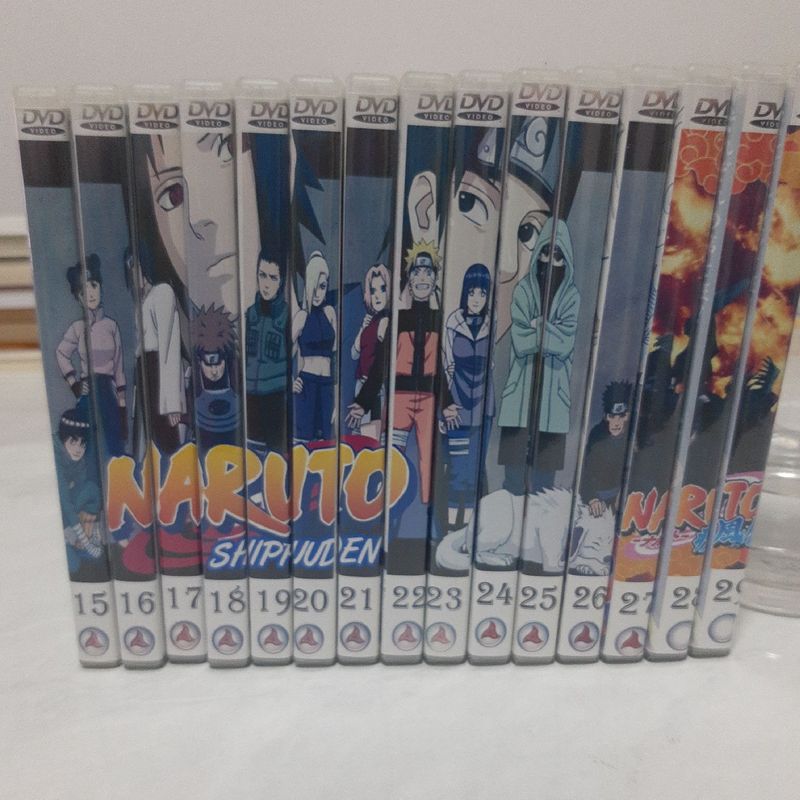 Dvds Naruto Shippuden Coleção Completa + Filmes