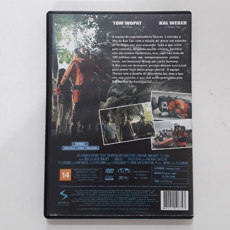 Dvd O Ataque Das Formigas | The Hive Usado 111846141 | enjoei