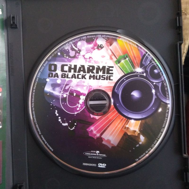 Dvd O Charme da Black Music, Item de Música Dvd Usado 75988354