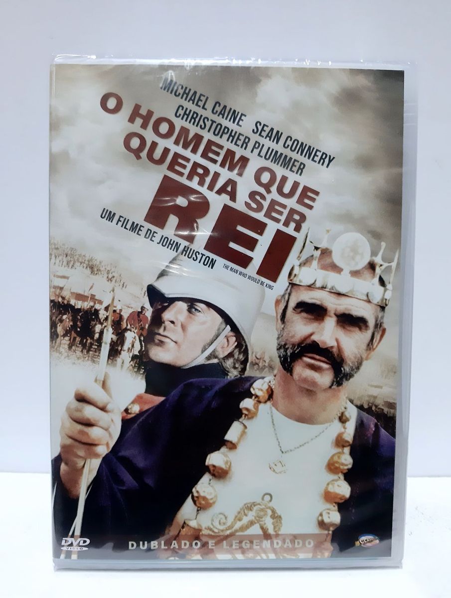 DVD - O Homem Que Queria Ser Rei