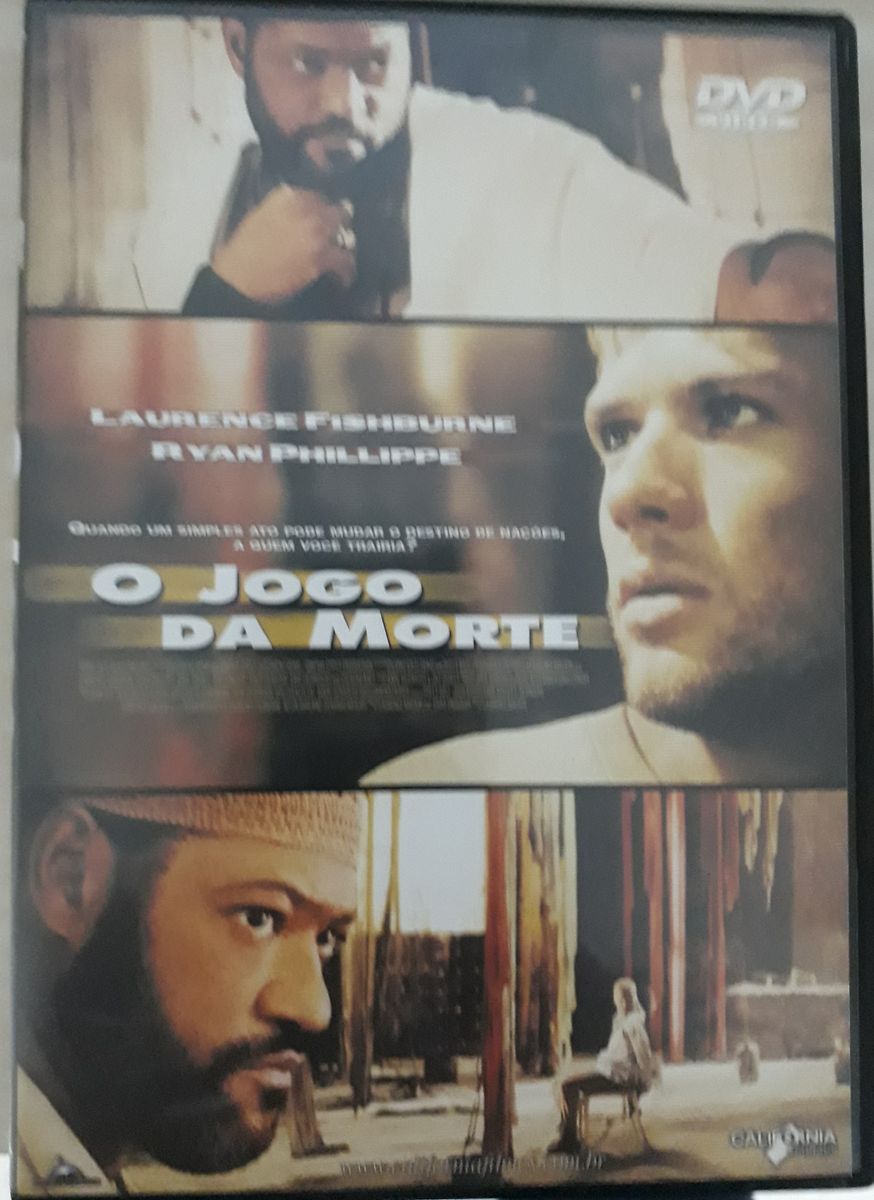 Dvd O Jogo da Morte Laurence Fishburne Ryan Phillippe Extras Filme e Série California Usado