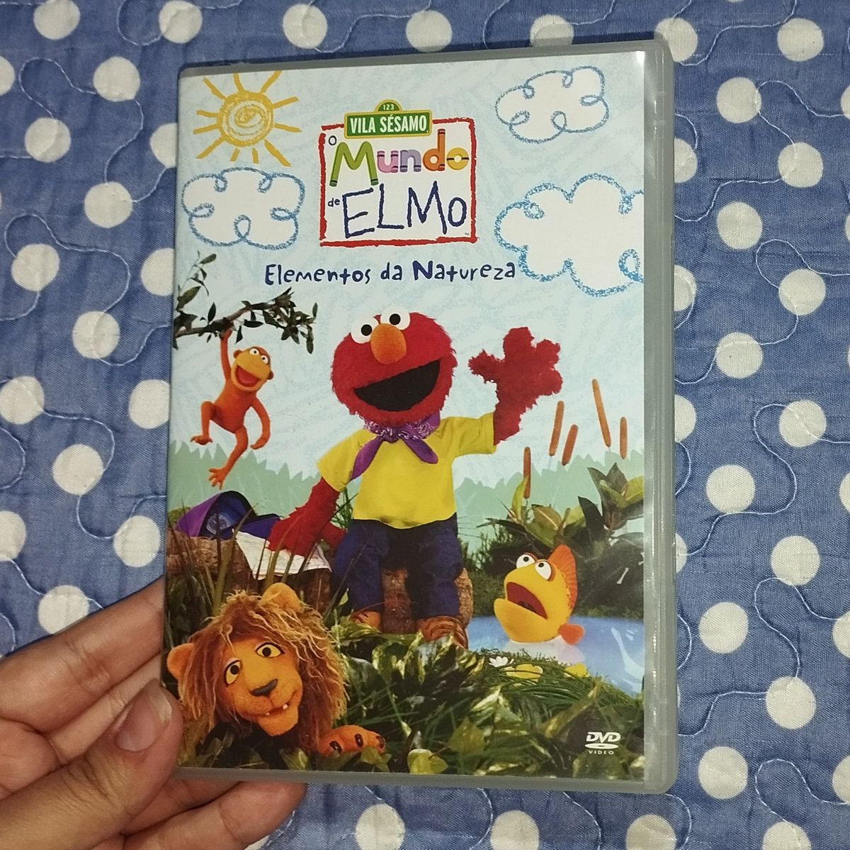 Dvd - O Mundo de Elmo (elementos da Natureza - Vila Sésamo - Infantil ...