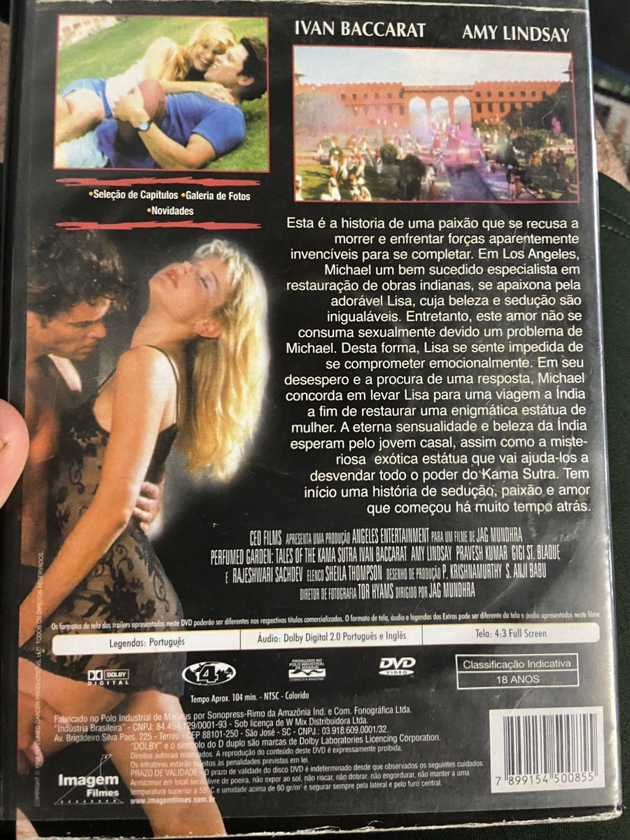 Dvd O Poder do Kama Sutra Raro Dublado Seminovo Pra Casais | Dvd Usado  85783757 | enjoei