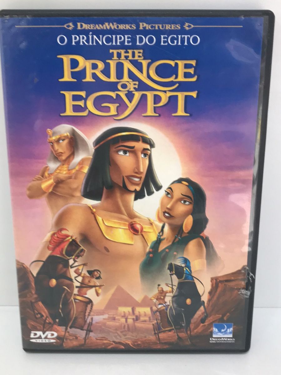 Dvd O Principe do Egito Filme e Série Dvd Dream Works Usado 51607937 enjoei