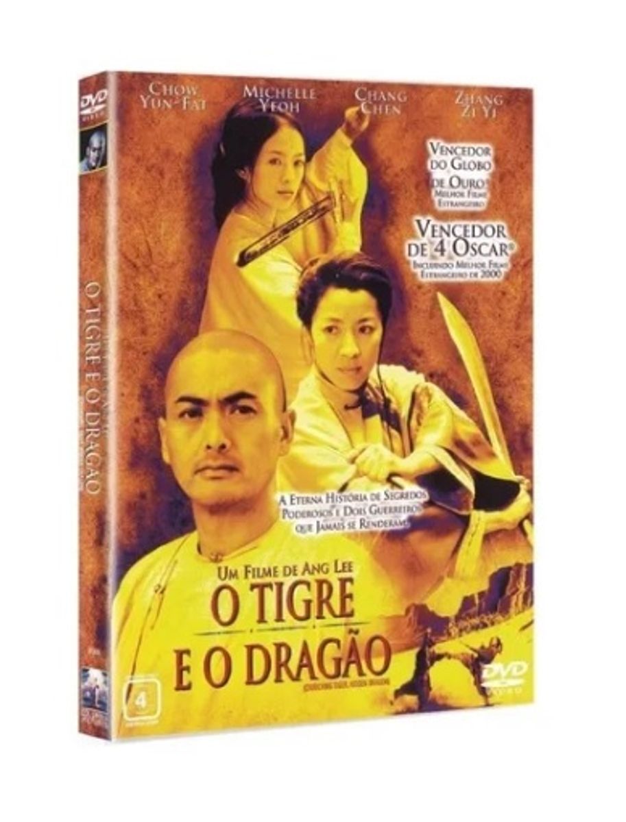 Dvd O Tigre e O Dragão Filme e Série Usado 71196049 enjoei