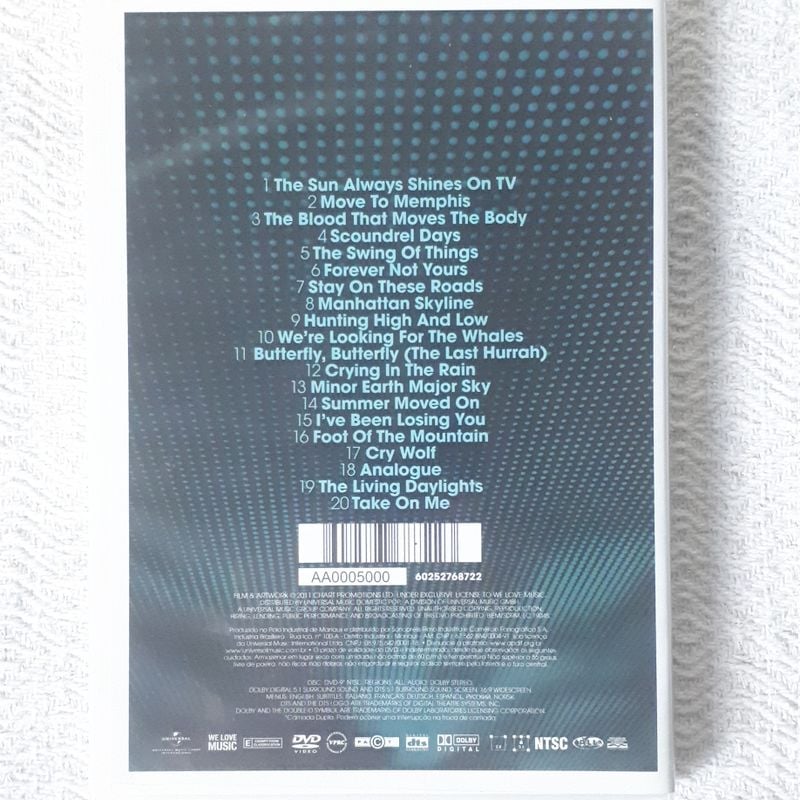 Dvd Original A-Ha The Final Concert Live At Oslo Spektrum | Item