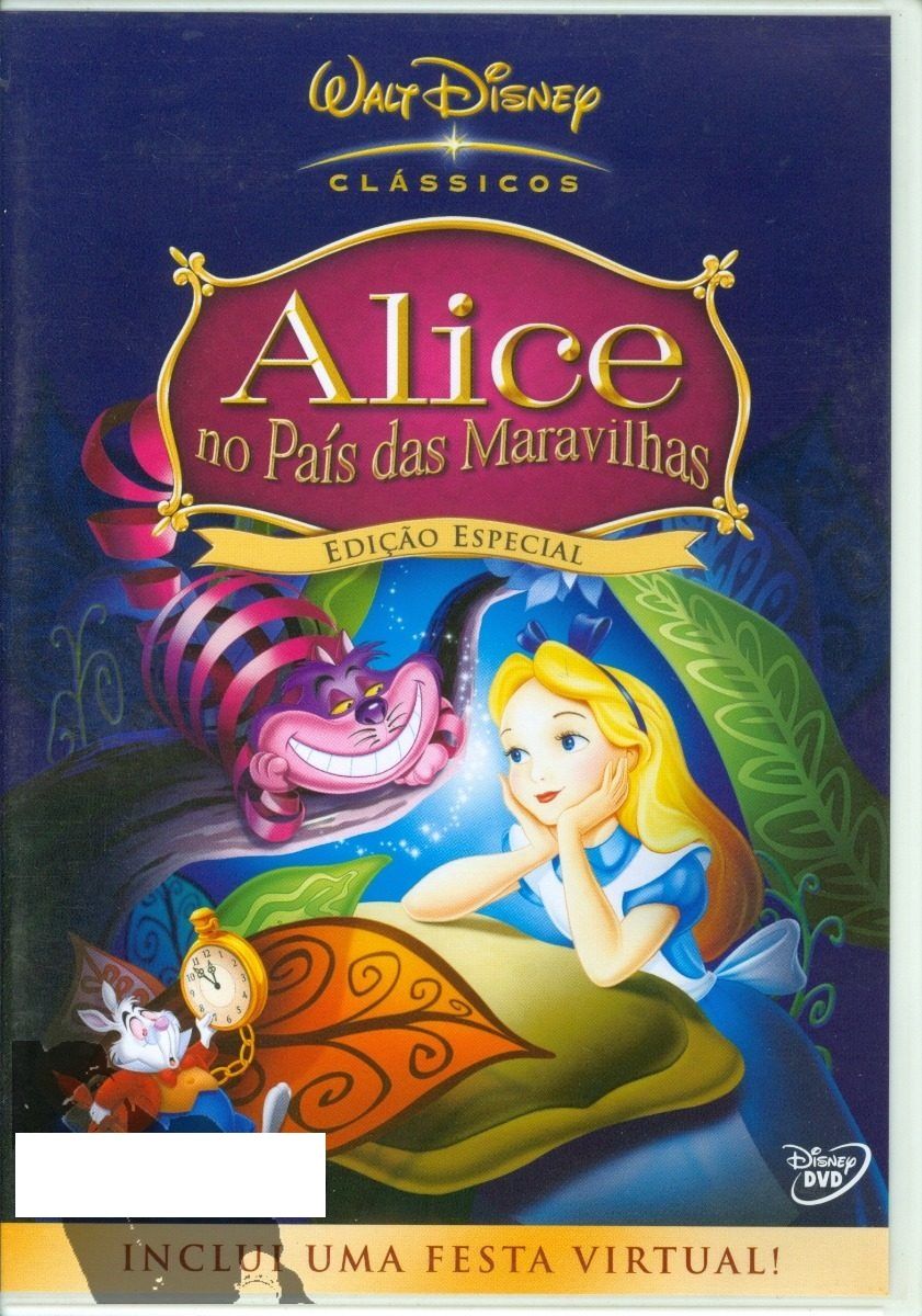 Dvd Original Alice No Pa S Das Maravilhas Filme E S Rie Usado Enjoei